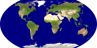 Welt (Typ 2) Satellit 2000x1000